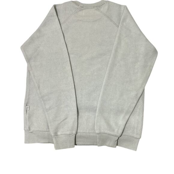 Feat Women’s Crew Neck Sweatshirt Light Gray Small New - Picture 2 of 7
